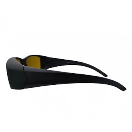RV010 Polarized Sunglasses Black (Night Driving)