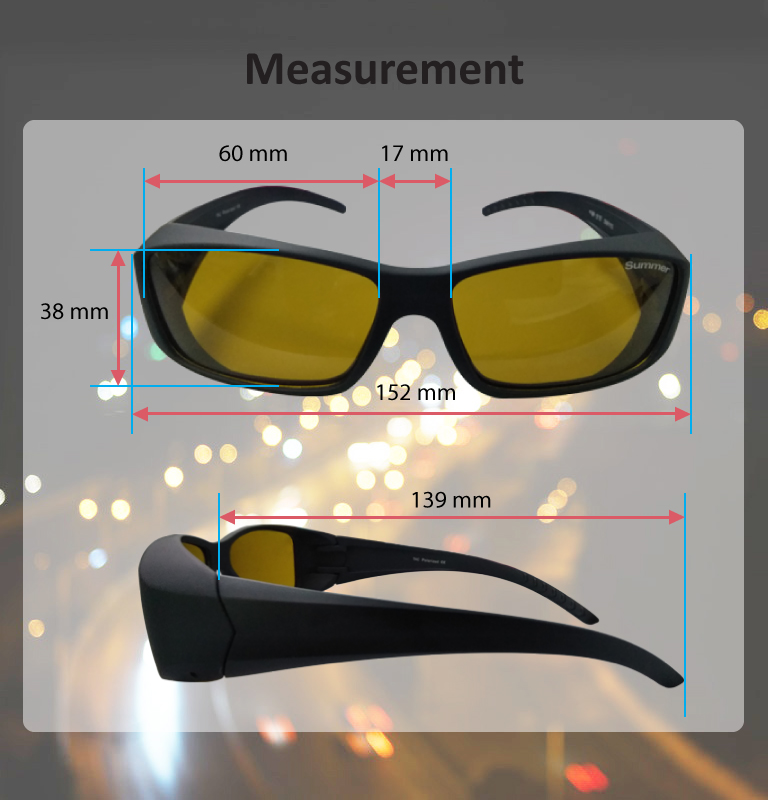 RV010 Polarized Sunglasses Black (Night Driving)