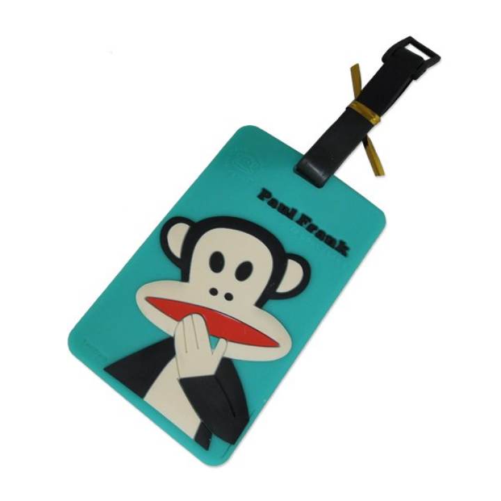 RV017 Cartoon Luggage Tag Green