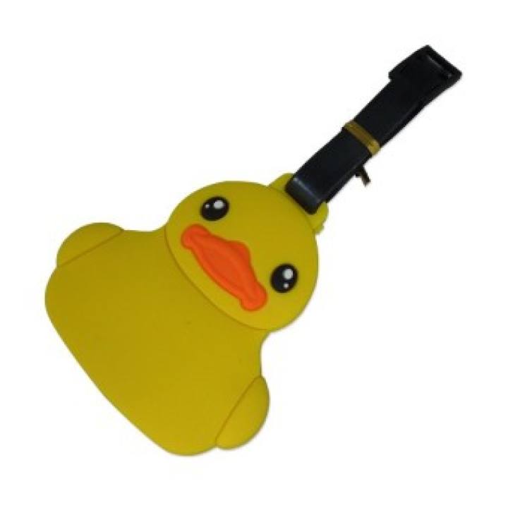 RV019 Luggage Tag Yellow Duck