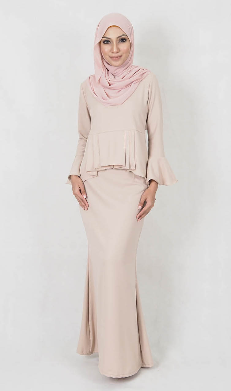SW4968 Baju Kurung (Breastfeeding) Cream