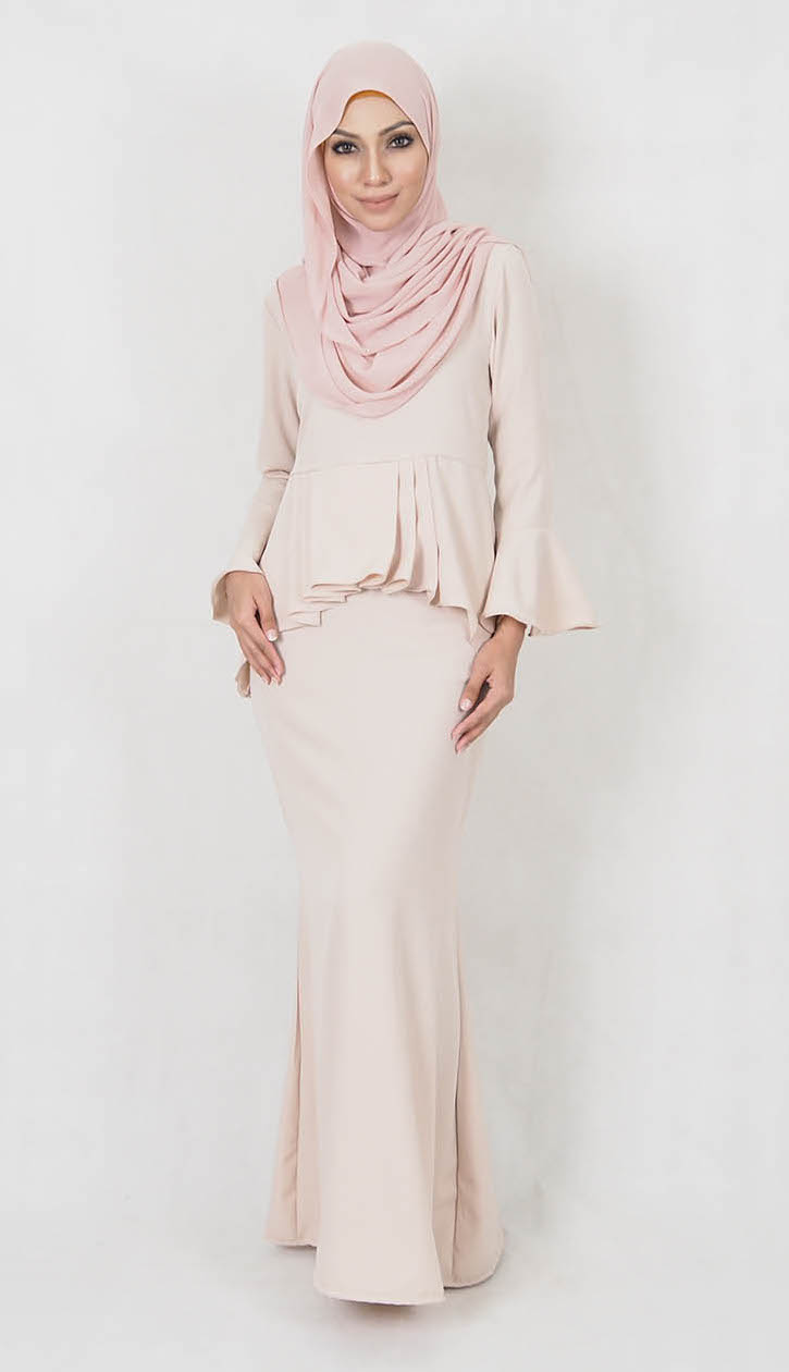 SW4968 Baju Kurung (Breastfeeding) Peach
