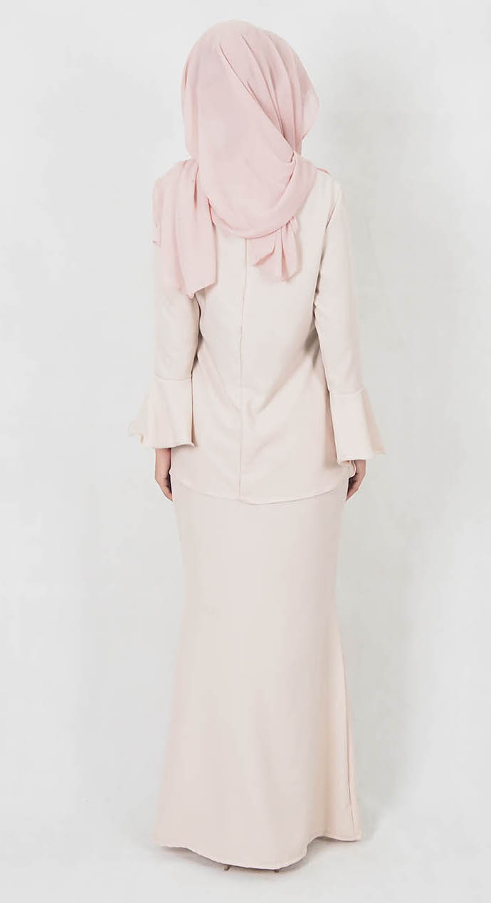 SW4968 Baju Kurung (Breastfeeding) Peach