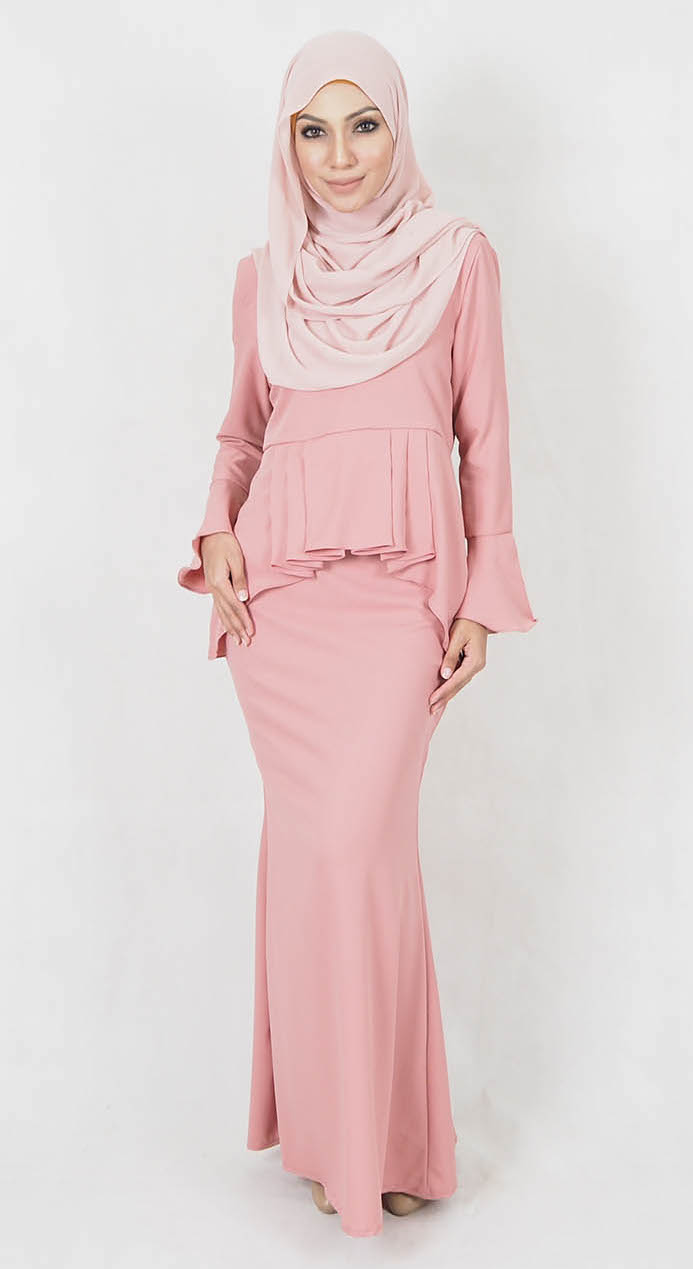 SW4968 Baju Kurung (Breastfeeding) Pink