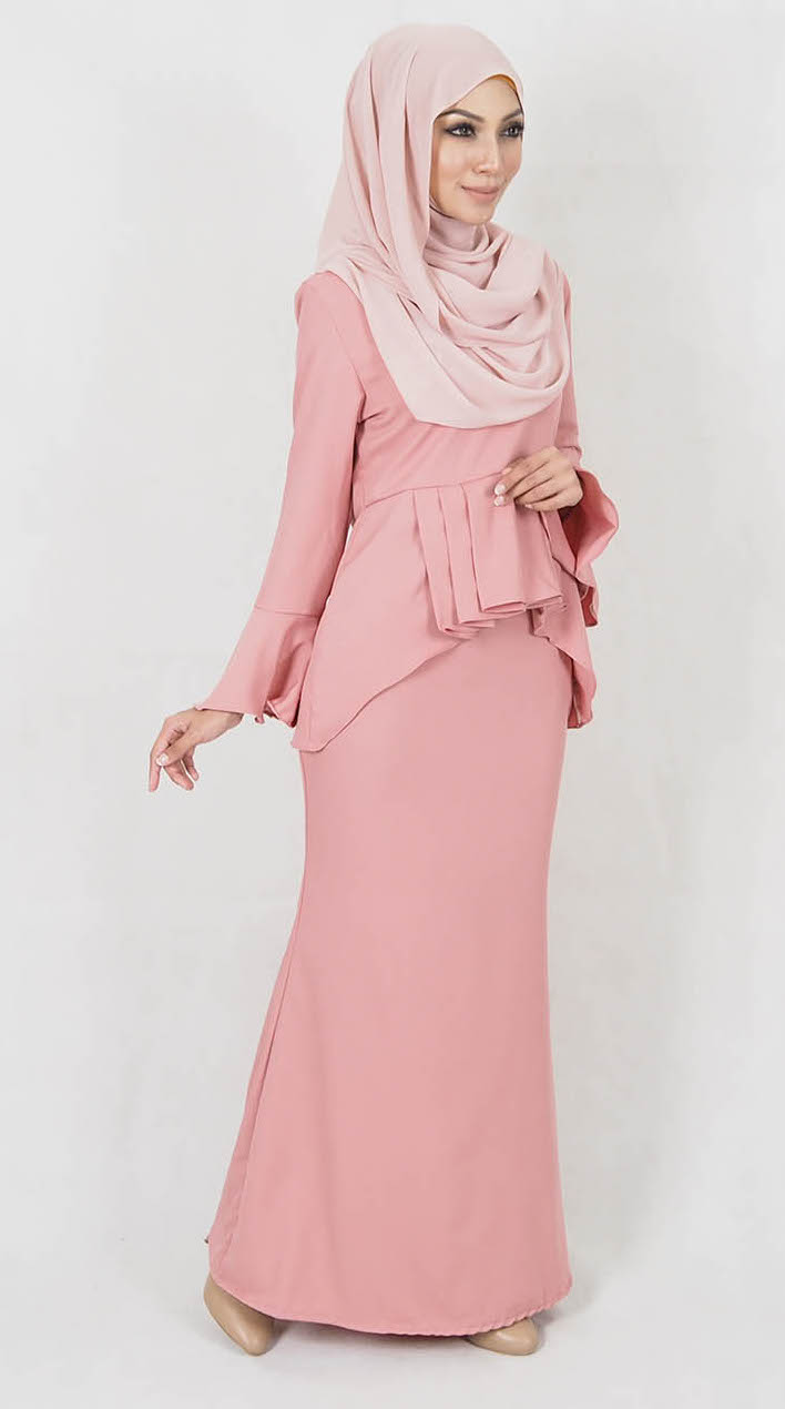 SW4968 Baju Kurung (Breastfeeding) Pink