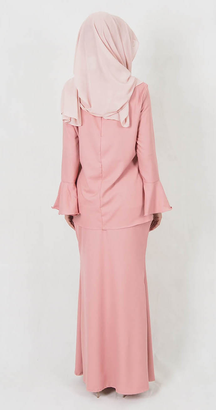 SW4968 Baju Kurung (Breastfeeding) Pink