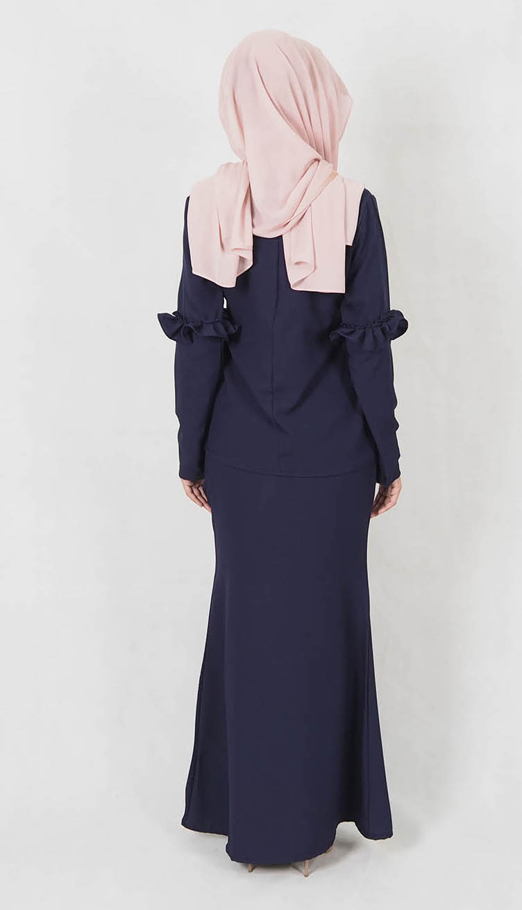 SW4969 Baju Kurung (Breastfeed) Navy