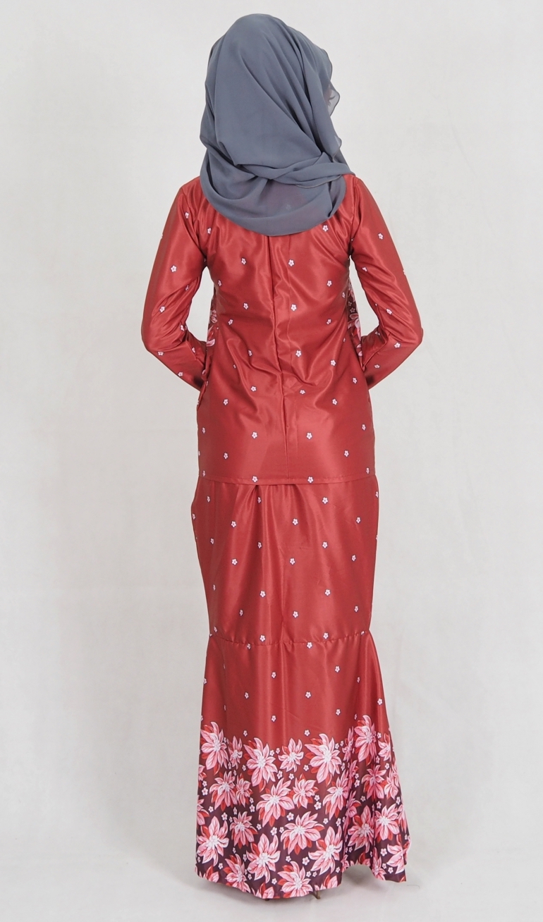 SW4972 Baju Kurung (Breastfeed) Maroon