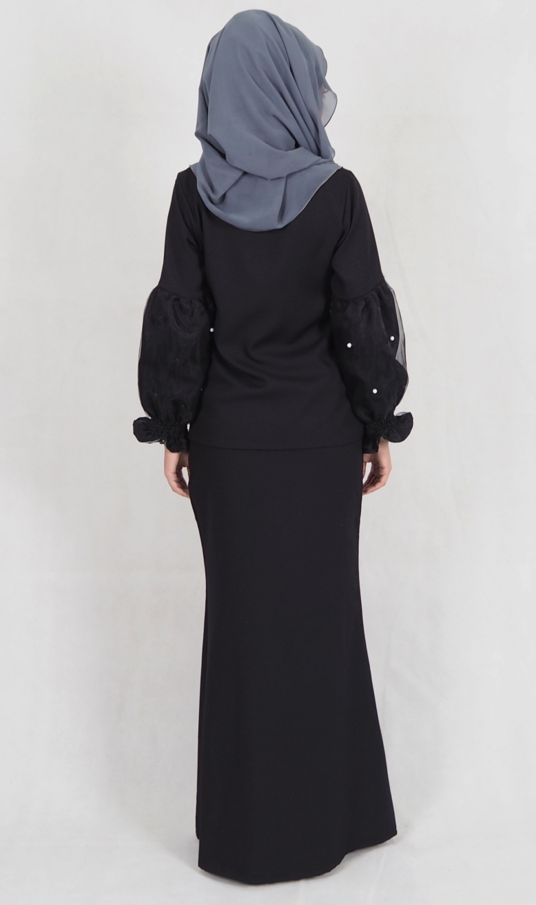 SW4974 Baju Kurung (Breastfeed) Black