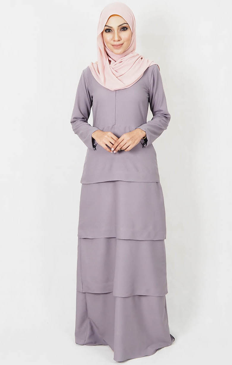 SW4975 Jubah (Breastfeed) Grey