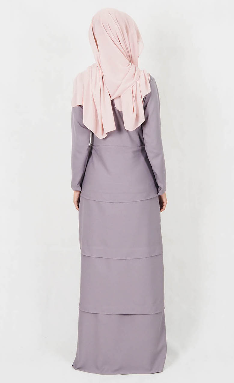 SW4975 Jubah (Breastfeed) Grey
