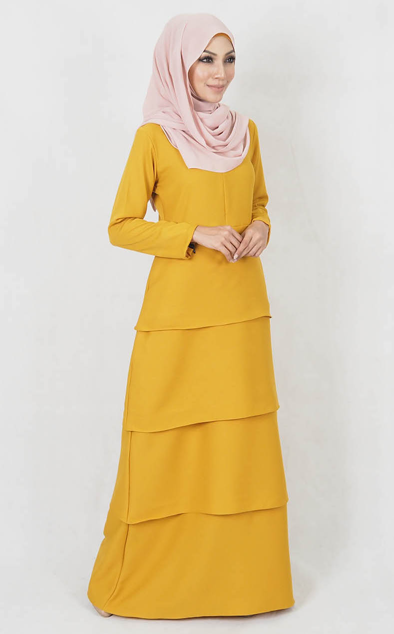 SW4975 Jubah (Breastfeed) Mustard