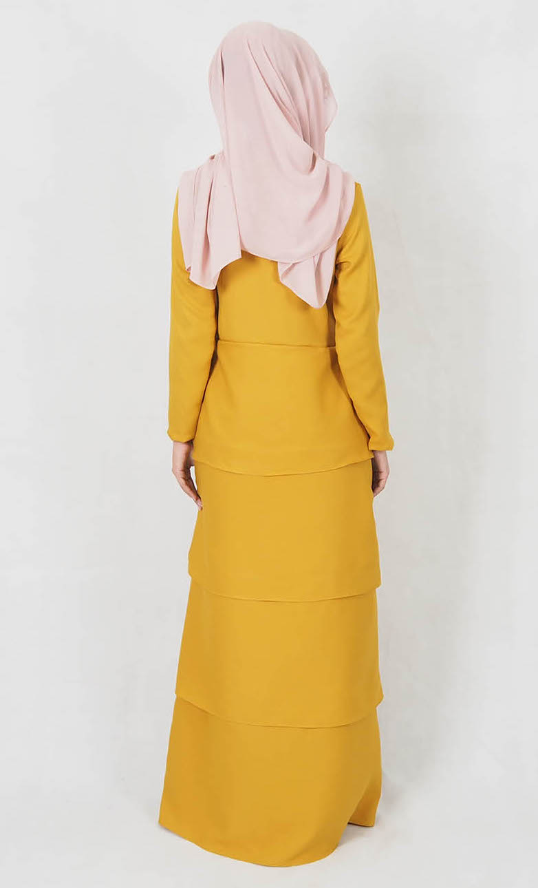 SW4975 Jubah (Breastfeed) Mustard