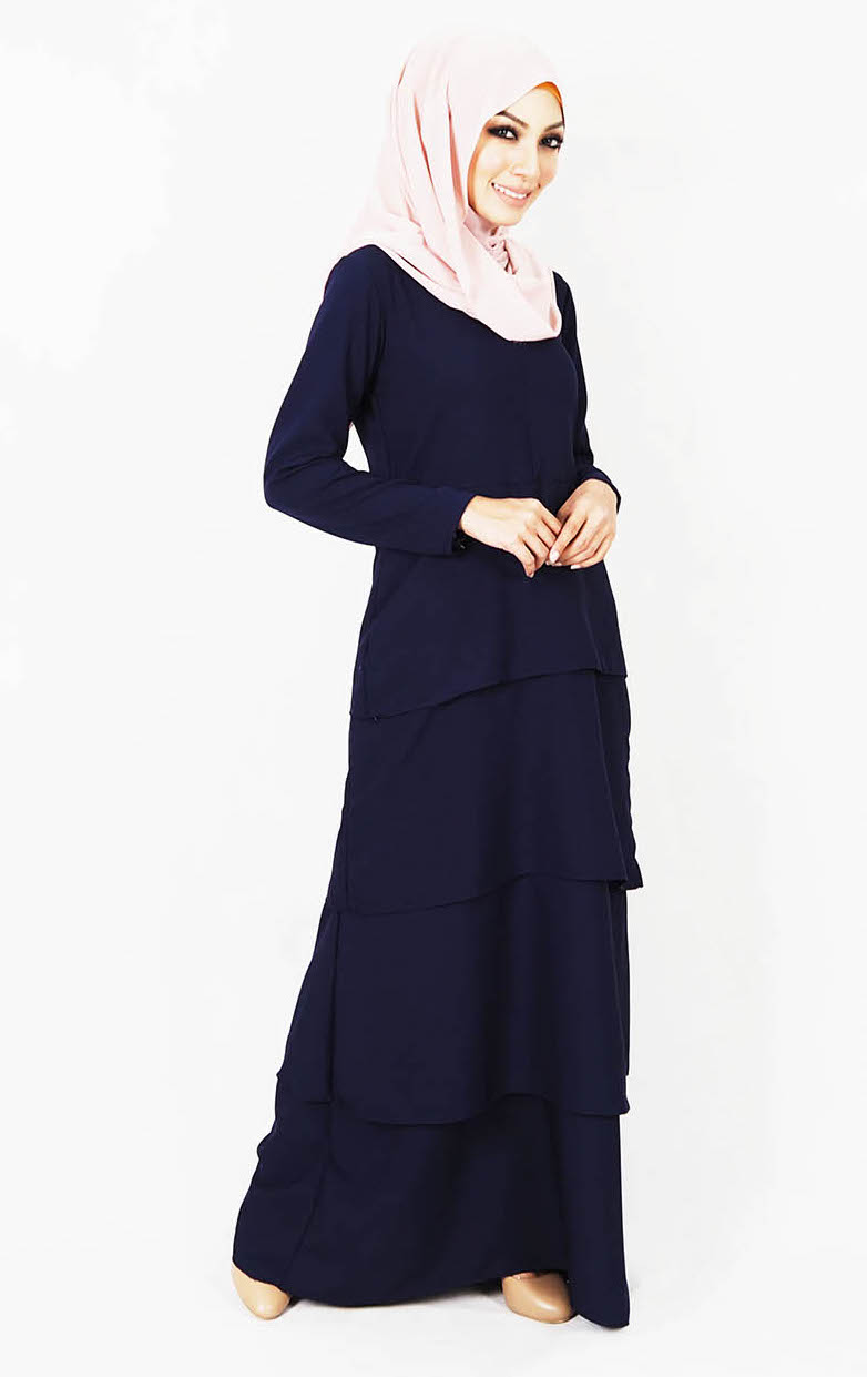 SW4975 Jubah (Breastfeed) Navy