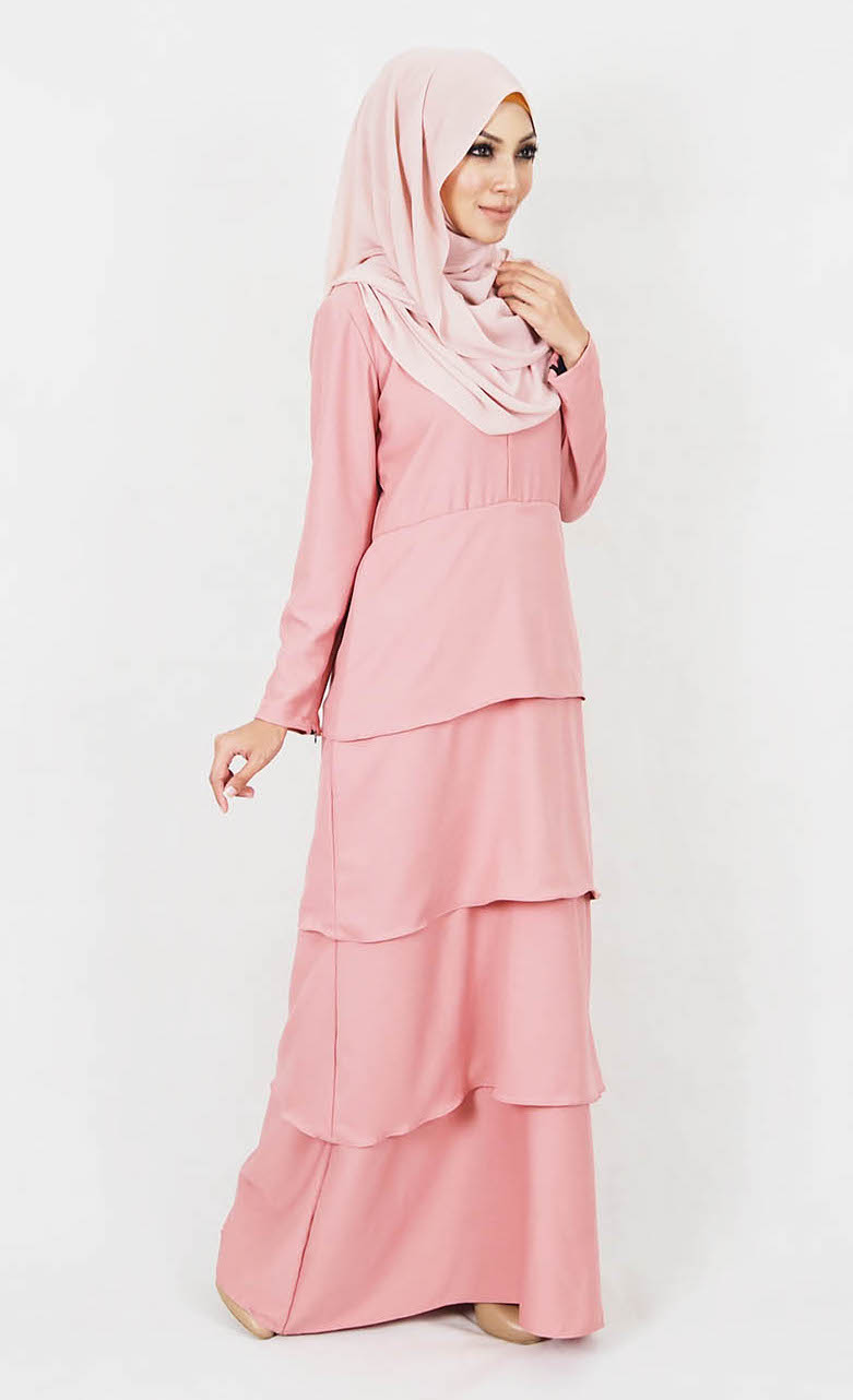 SW4975 Jubah (Breastfeed) Pink