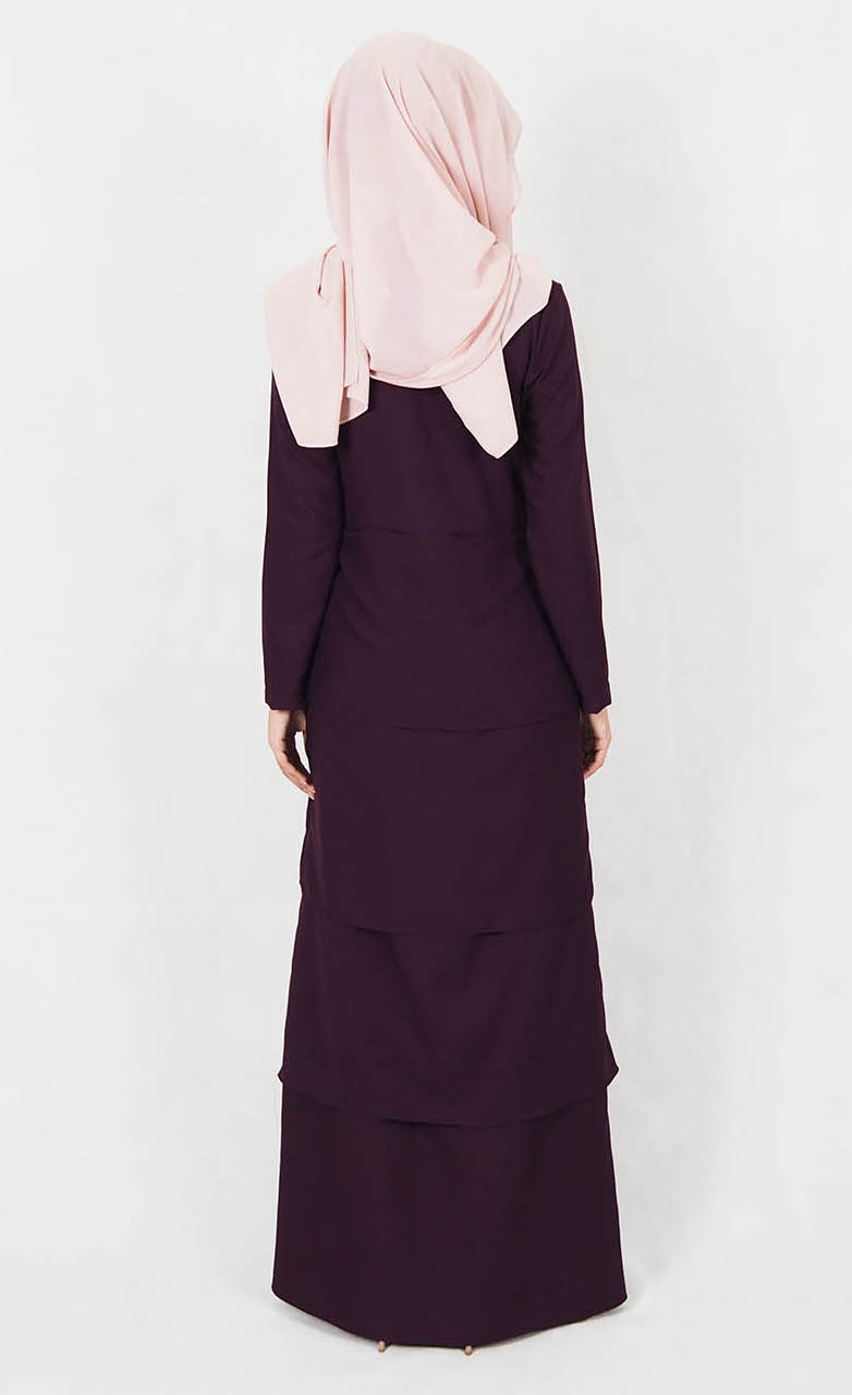 SW4975 Jubah (Breastfeed) Purple