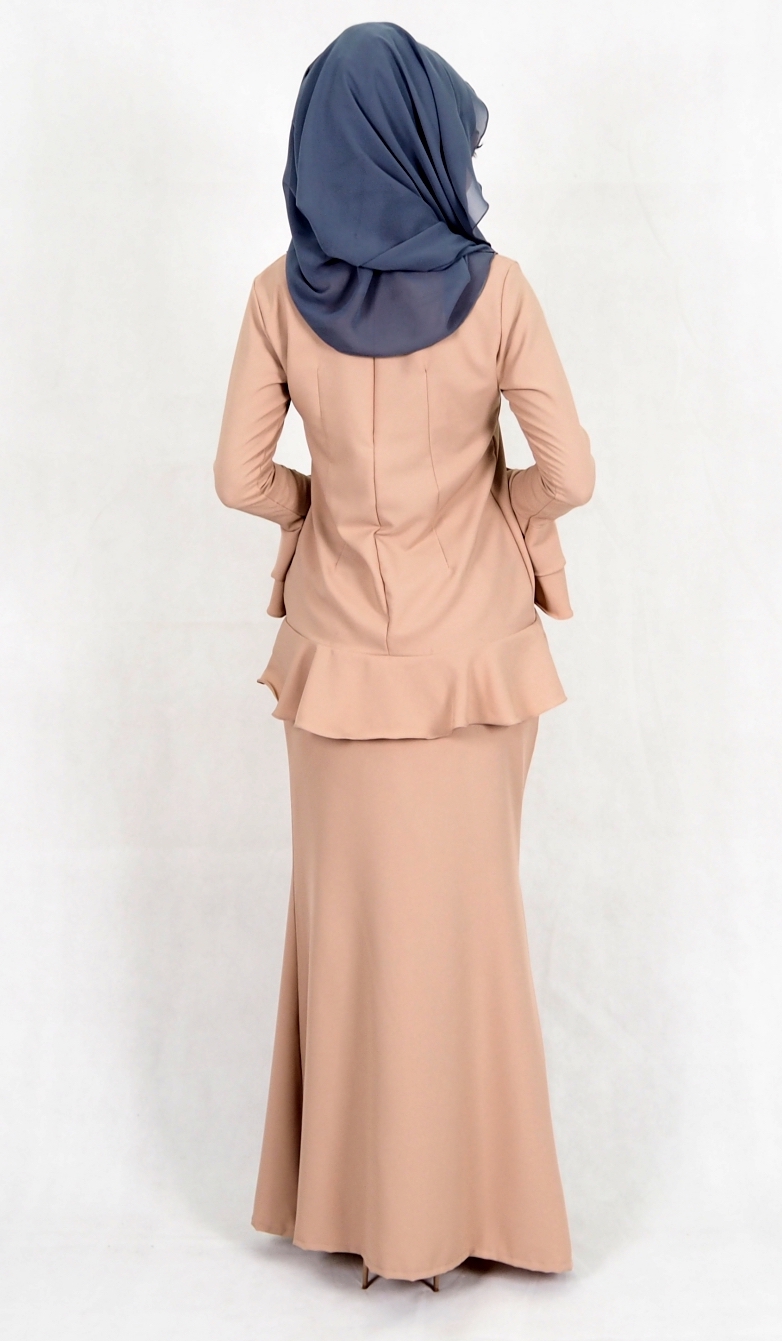 SW4976 Baju Kurung (Breastfeed) Brown