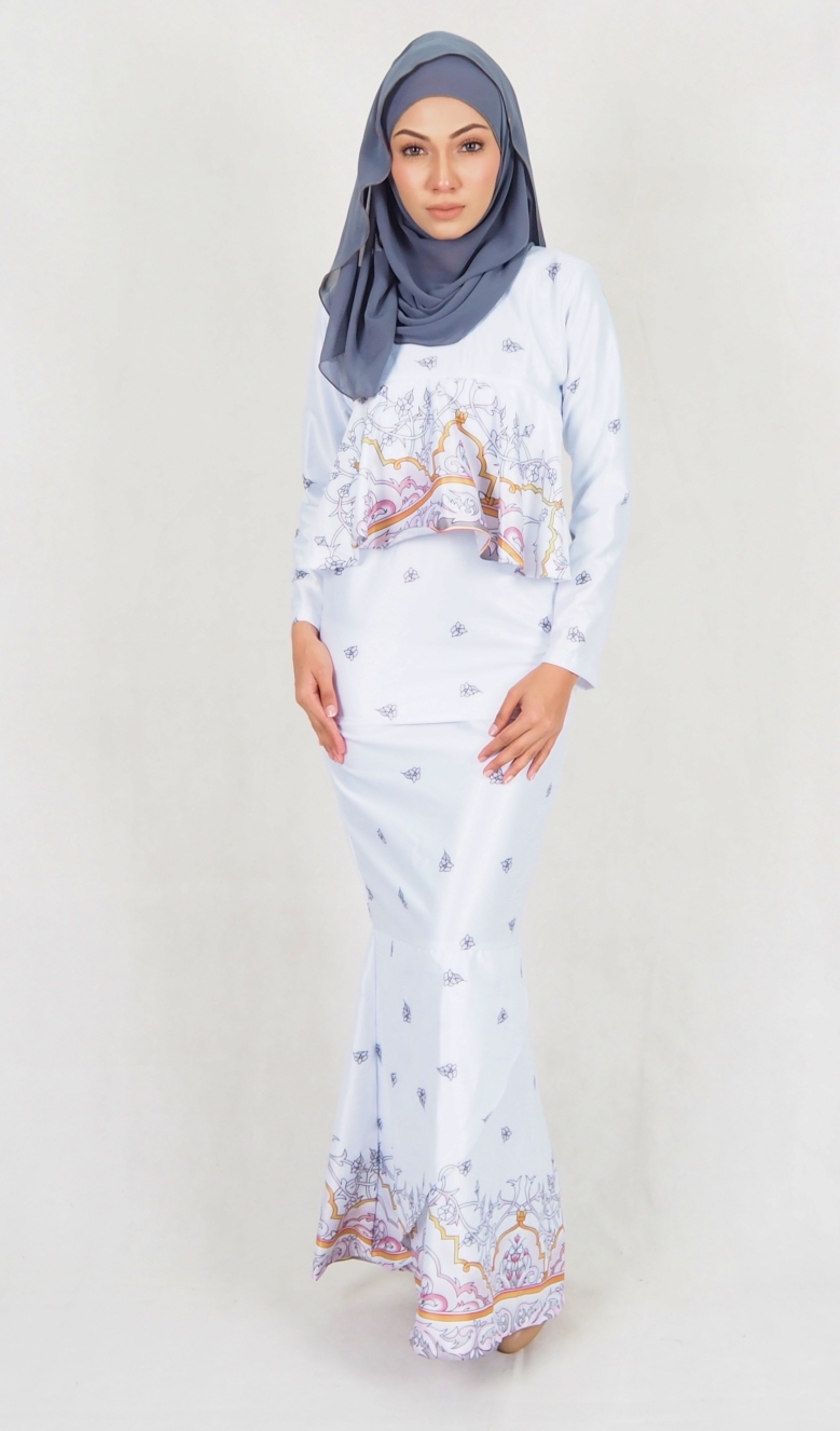 SW4987 Baju Kurung (Breastfeed Plus Size) As Pic