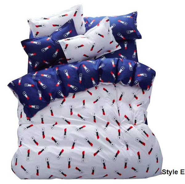 HL1000 3 in 1 Queen Fitted Bedsheet Set E