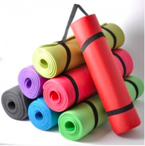  SA-101 Yoga Mat Non-Slip Mad with Carry Strap Green