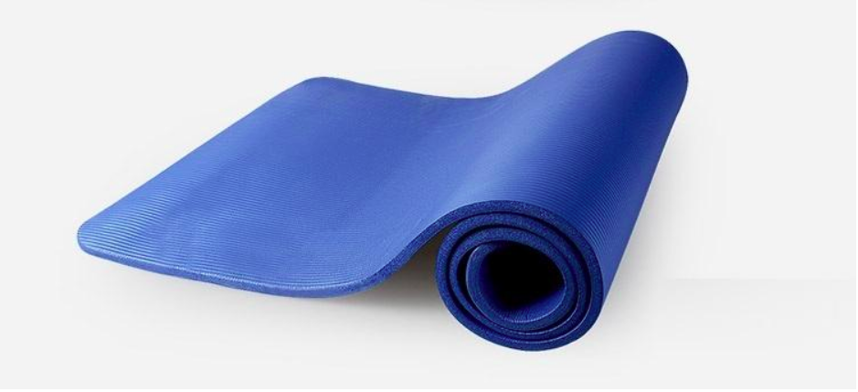 SA-101 Yoga Mat Non-Slip Mad with Carry Strap Dark Blue