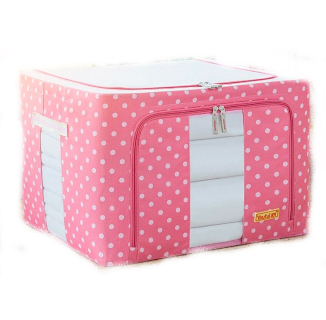 HL1013 Foldable Waterproof Storage Boxes Pink