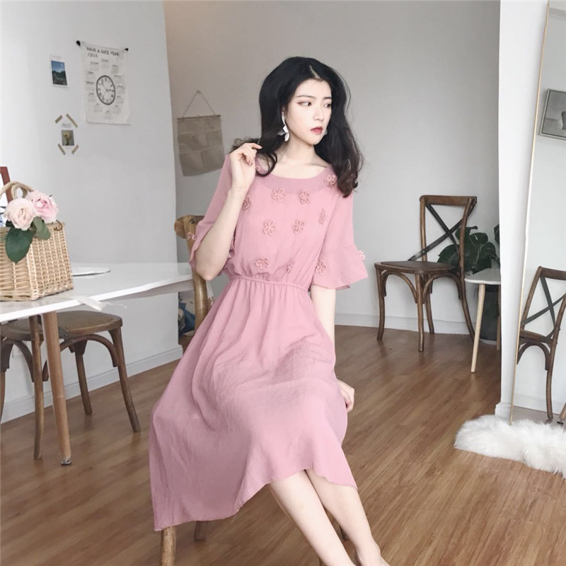  VW12277 Lovely Dress Pink