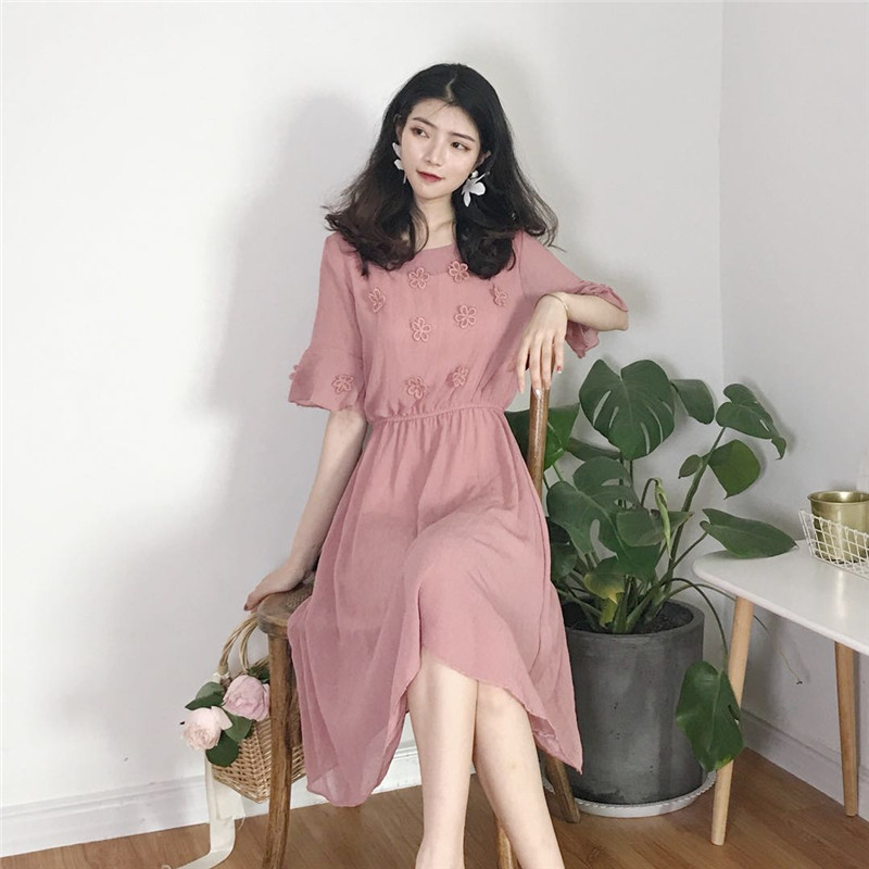  VW12277 Lovely Dress Pink