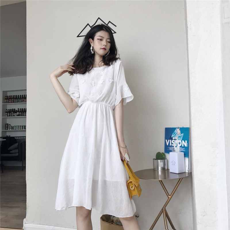 VW12277 Lovely Dress White