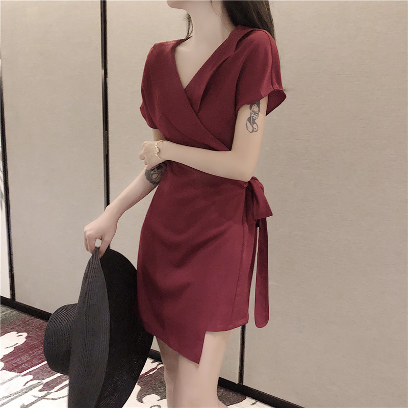 VW12283 Vintage Dress Red
