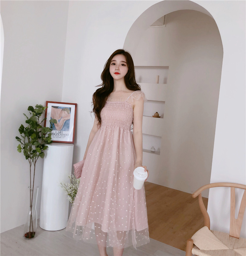 VW12301 Pretty Dress Pink