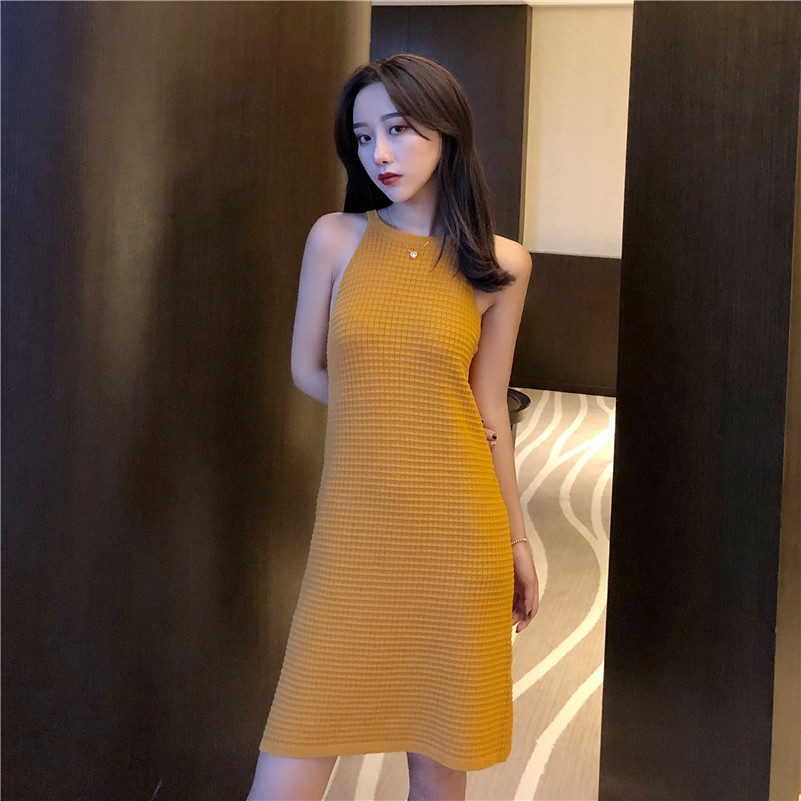 VW12314 Charming Dress Yellow
