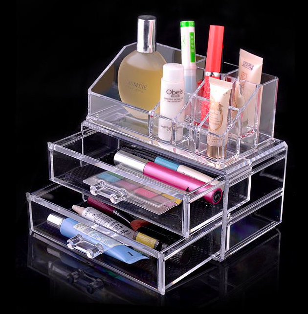 BL5003 2Layers Acrylic Makeup Storage As Picture