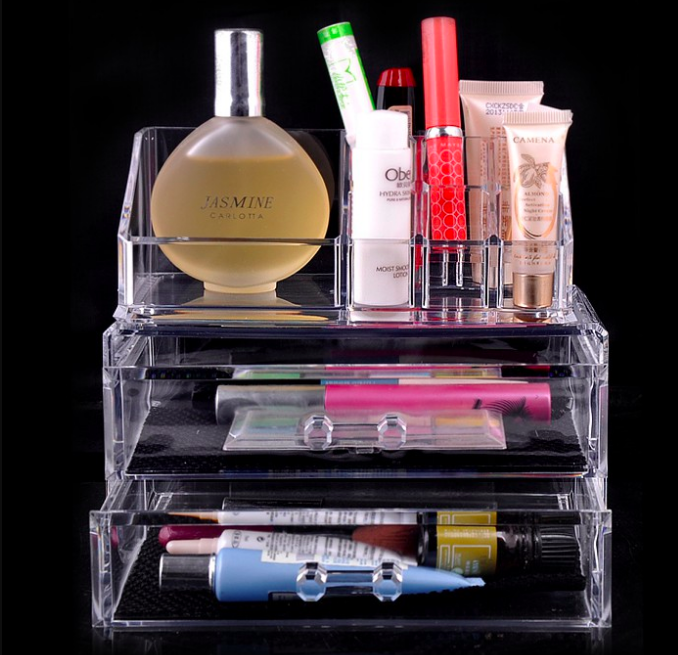 BL5003 2Layers Acrylic Makeup Storage As Picture