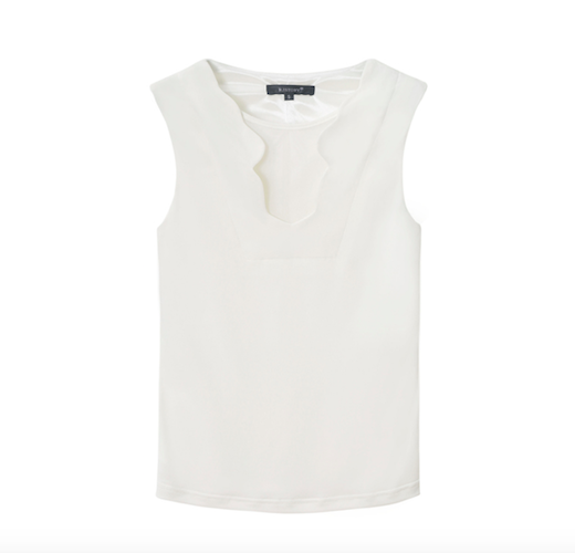 BM71078 Fashion Sleeveless Top White