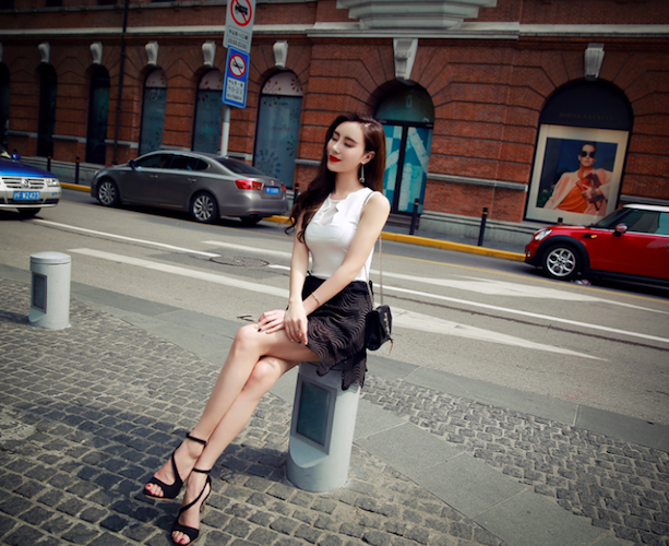 BM71078 Fashion Sleeveless Top White