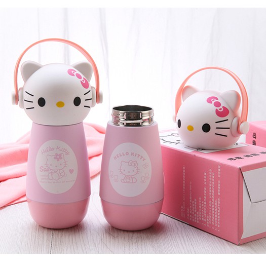 HM 804 Hello Kitty Portable Water Bottle Pink