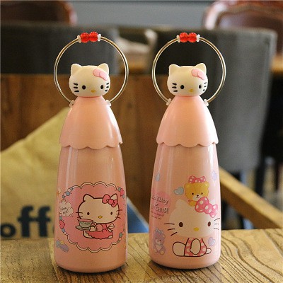 HM 805 Cute Portable Water Bottle Pink