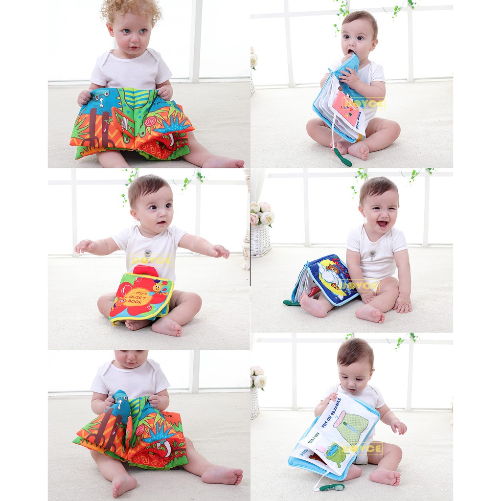 ET 851 Kids Fabric Learning Book Animal