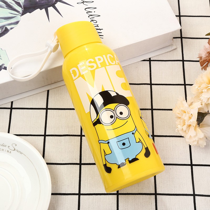 HM 803 Cartoon Water Bottle Yellow