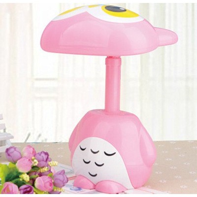 HM 813 Owl LED Night Lamp Pink