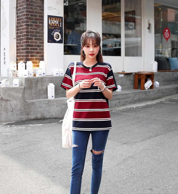 KB10146 Stylish Blouse Wine