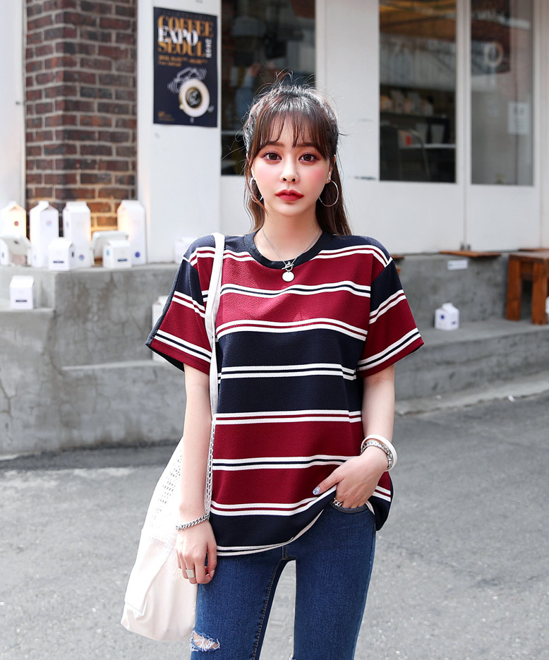 KB10146 Stylish Blouse Wine