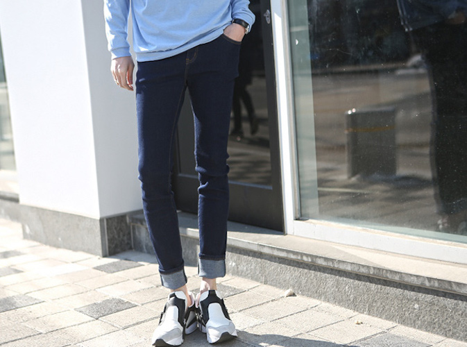 KB10169 Stylish Denim Pant Blue