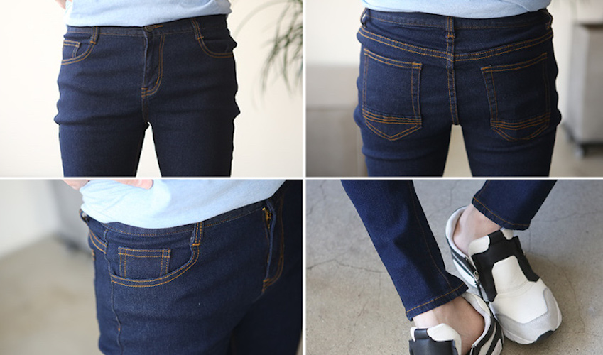KB10169 Stylish Denim Pant Blue
