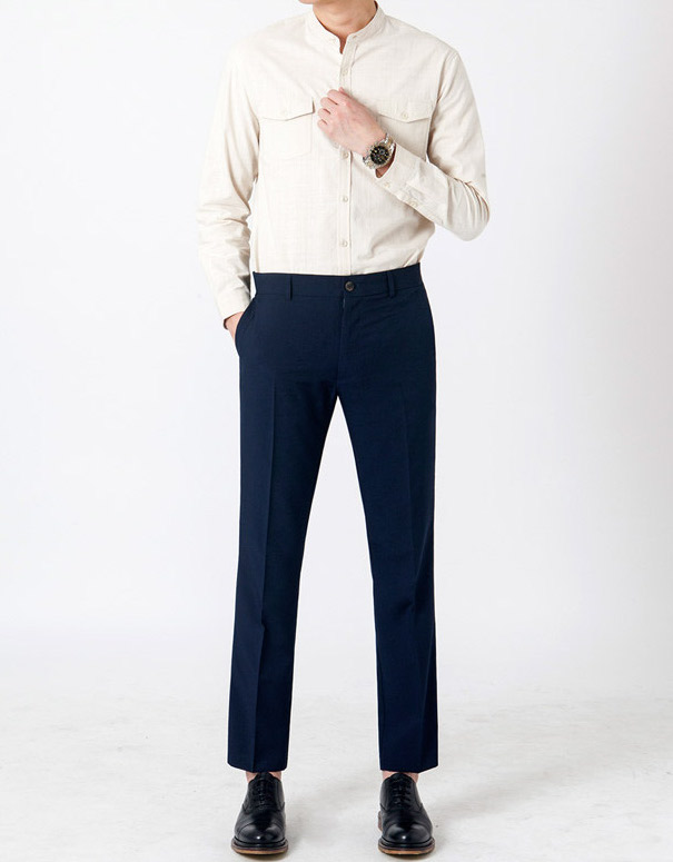 KB10186 Smart Men Pant Navy