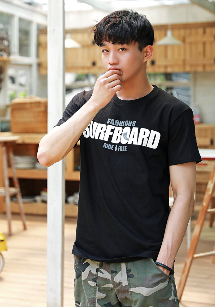 KB10197 Korea Fashion Top Black