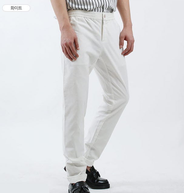 KB10226 Casual Pant White