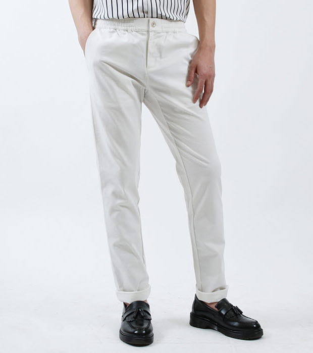 KB10226 Casual Pant White
