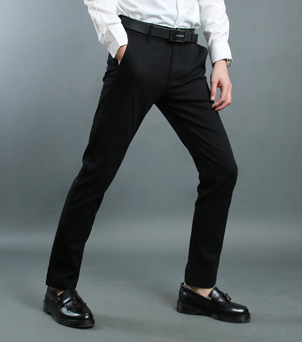 KB10229 Men's Straight Fit Pant Black